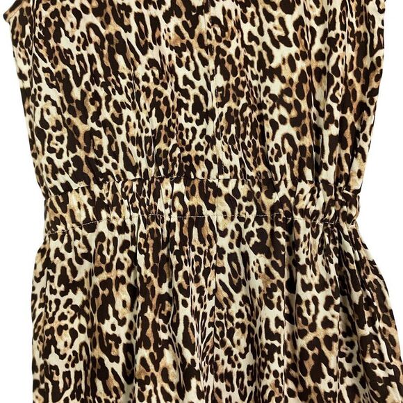 NWOT Banana Republic Leopard Print Utility Romper, size 4 - Picture 16 of 16